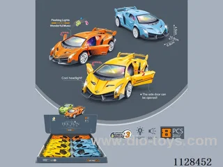 Sonic inertia car model super car racing (8pcs) package electricity