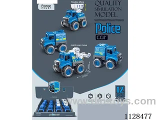 Simulation model police car series (12 only)