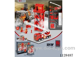 Simulation model fire fighting series (6 sealed small box)