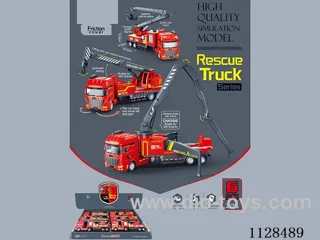Simulation Model Inertial Rescue Truck Series (6pcs)