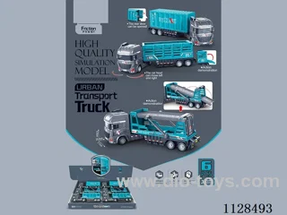 Simulation model inertial transport truck series (6pcs)