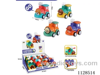 Inertia Swing Stowaway Train with Sugar Tube (Pack of 12)