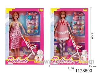 11.5″ Fashion Barbie Maternity Care Set (2 Mixed)