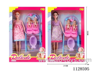 11.5″ Fashion Barbie Maternity Care Set (2 Mixed)