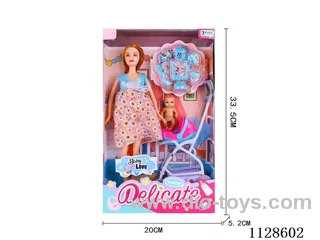 11.5″ Fashion Barbie, Maternity Theme Set