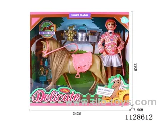 11.5″ Horse Riding Theme Barbie Set