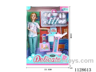 11.5" Barbie Doctor Set