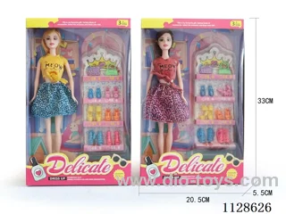 11.5″ Barbie, Decorations Theme Set (2 Mixed)