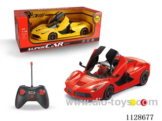 1:16 Ferrari 5-Way Auto Open Door R/C Car. Without charging