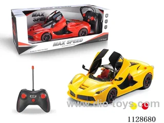 1:16 Ferrari 5-Way Automatic Door Opener R/C Car. Without charging.