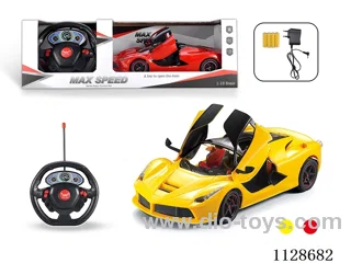 1:16 Ferrari 5-Way Automatic Door Opener R/C Car. with charging. Battery