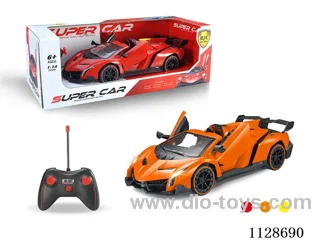 1:14 Poison Convertible 5-Way Automatic Door Opener R/C Car. without charging
