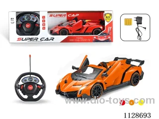 1:14 Poison Convertible 5-Way Automatic Door Opener R/C Car. with charging. BATTERY