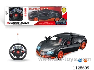 1:16 Bugatti 5-Way Automatic Door Opener Remote Control Car