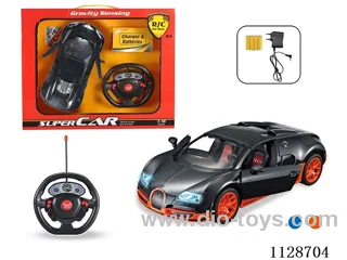 1:16 Bugatti 5-Way Automatic Door Opener R/C Car. With charging. Battery
