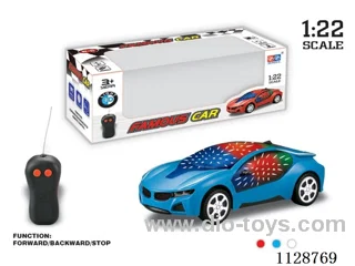 1:22 2-way 3D light remote control car