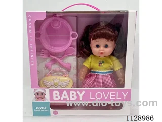 12" Doll Spanish IC Set Mixed Clothes