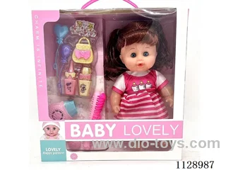 12" Doll with IC in Spanish Mixed Clothes