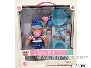 12" Doll Spanish IC Set Mixed Clothes