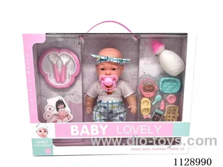 12" Doll Spanish IC Set Mixed Clothes