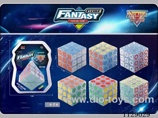 Third Order Transparent Rubik's Cube