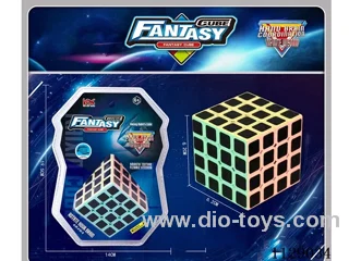 6.2CM Fourth Order Rubik's Cube Carbon Fibre