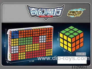 3.0CM Third Order Rubik's Cube (24pcs)