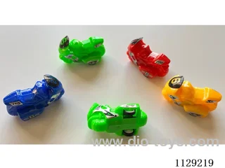 Printed boomerang motorbike