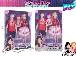 11.5 inch 11 joints fashion barbie set