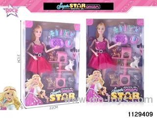 11.5 inch 11 joints fashion barbie set