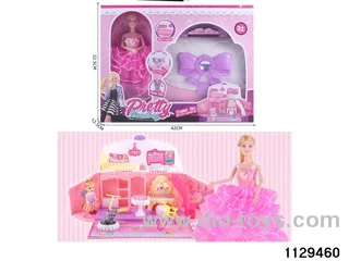 Storage Fashion Big Bag with Barbie