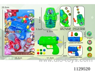 Mario Launcher + Small Ping Pong Gun