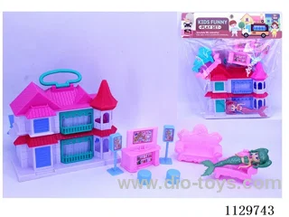 Mermaid Hand-held Flip-top Cottage Set (TV Sofa)