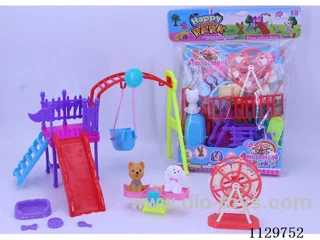 2 Puppy Paradise Set (Pirate Ship Ferris Wheel Mix)