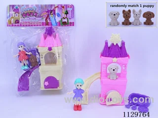 Little Girl Slide Castle Set (2 Girls Mix)