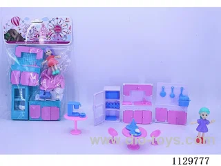 Girls Little Kitchen Set (2 Girls Mixed)