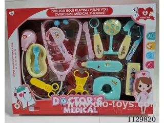 Medical kit with light