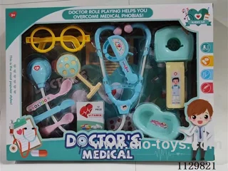 Medical kit with light