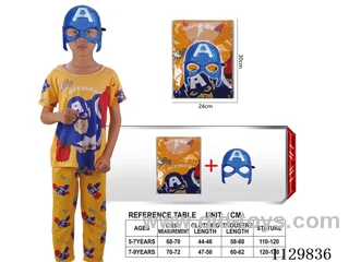 Avengers Captain America Mask + Suit