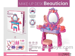 Deluxe dressing table/with light/8 music,with chair,2 models mixed//37PCS