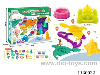 colored clay set