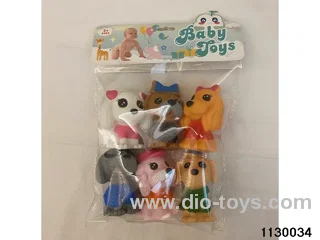 Vinyl toy with BB whistle