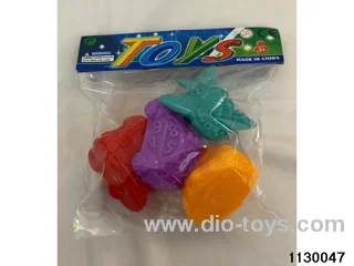 Vinyl toy with BB whistle