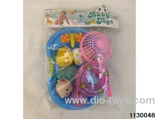 Vinyl toy with BB whistle