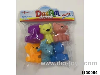 Vinyl toy with BB whistle