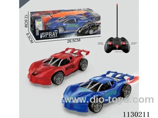 1:18 rc car with spray not included battery