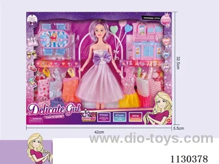 11.5 inch solid body 9 joints Barbie doll