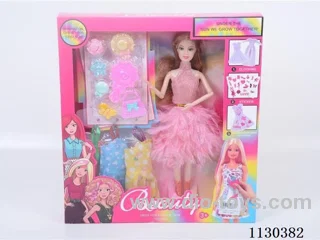 11.5 inch solid Barbie doll set