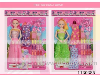 11.5 inch solid Barbie set 2 models