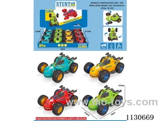 Inertial Stunt Dinosaur Carousel (with lights) 12 pcs.